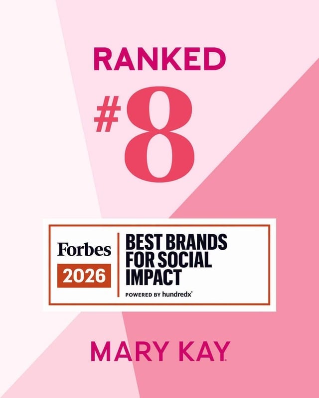 Mary Kay — Ranked #8, Forbes Best Brands for Social Impact 2026